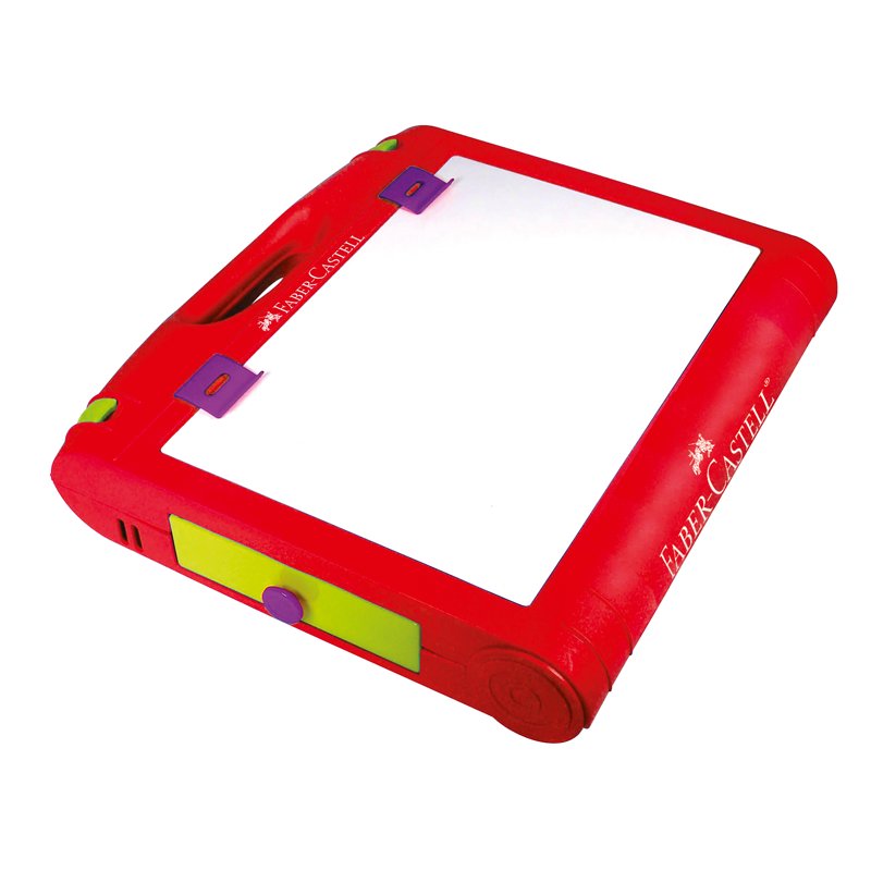 Kids Travel Art Easel Set with 37 Art Supplies - Drawing, Whiteboard & Chalkboard