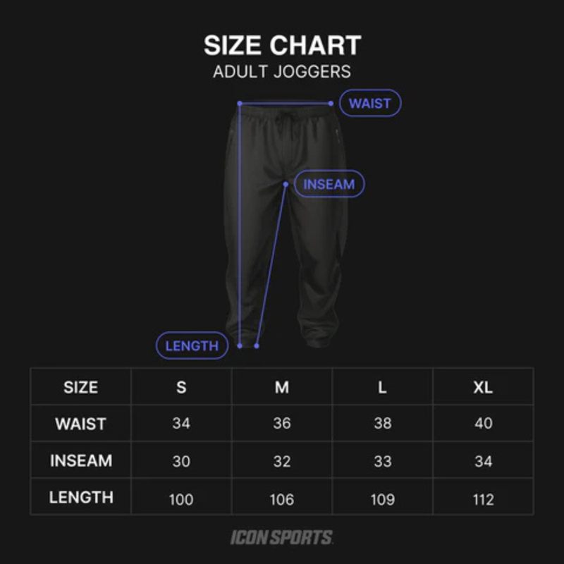 Adult & Youth U.S. Soccer Joggers - Navy Blue Performance Athletic Pants