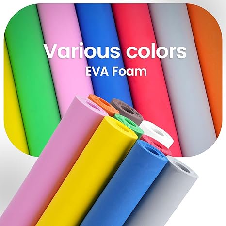 Craft Foam Sheets for DIY Cosplay Cards & Decorations - 49x13.5 Inches