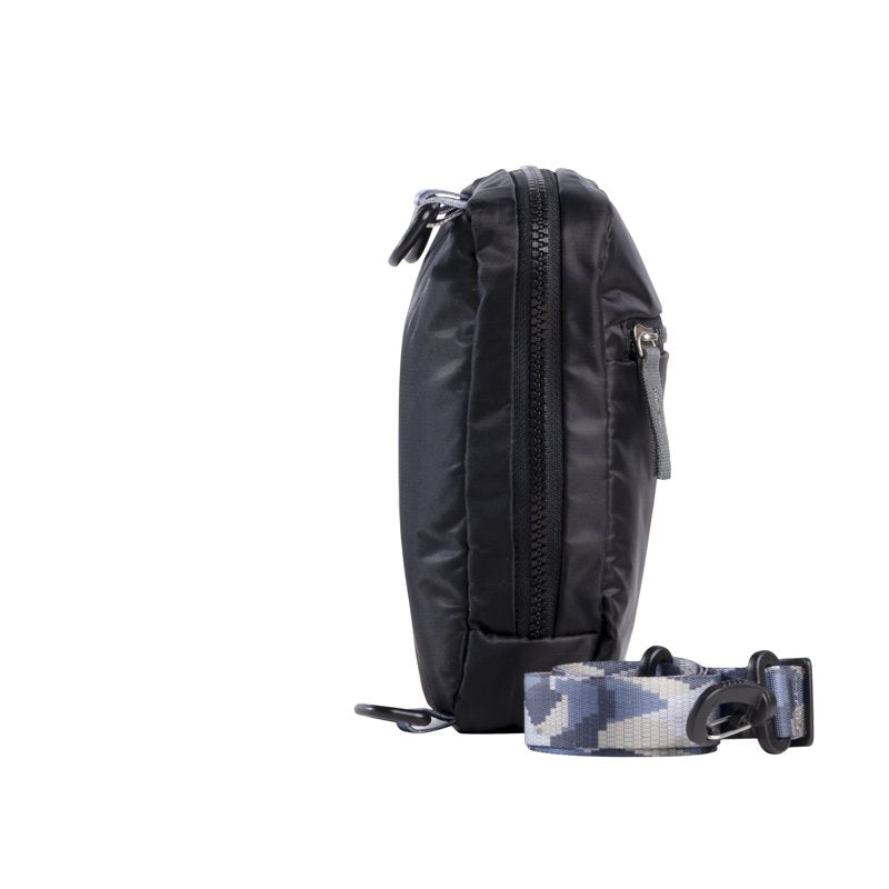 Unisex Nylon Crossbody Bag - 2L Capacity, Adjustable Strap, Stylish Design
