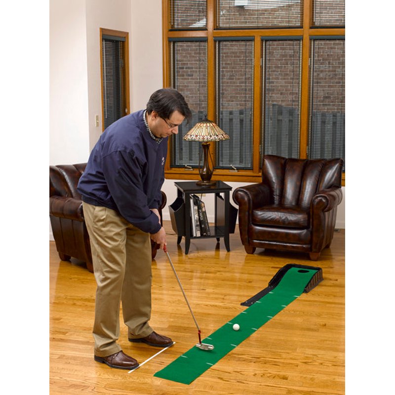 Automatic Golf Putting System 7ft Practice Green with Ball Return