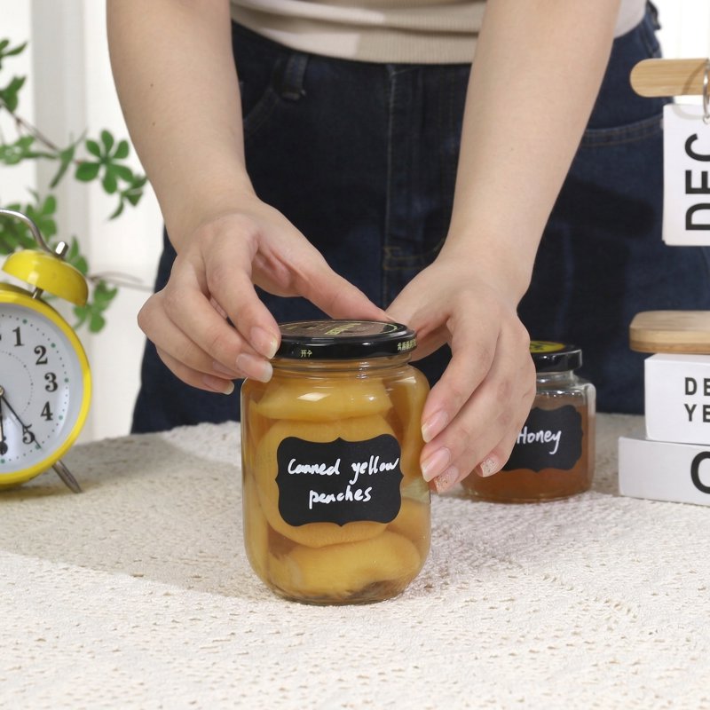 Waterproof PVC Chalk Label Stickers for Kitchen Pantry & Classroom Organization - 480 pcs