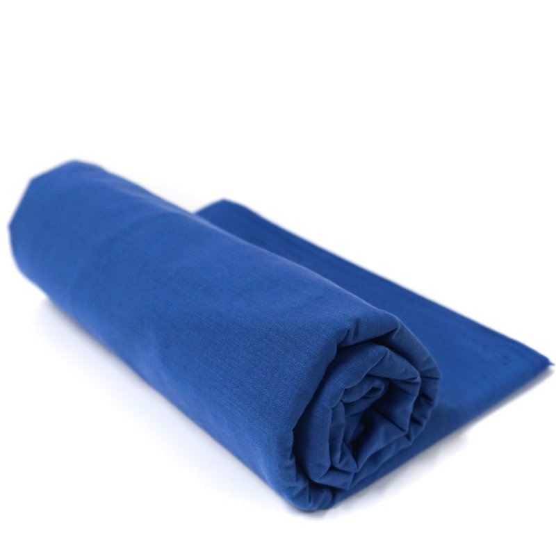 Poly Cotton Fabric 3 Yards for Quilting Craft Sewing - Royal