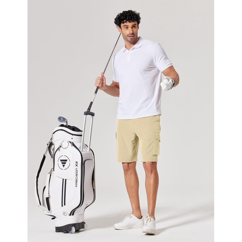 Men's Lightweight Outdoor Hiking Shorts with 5 Pockets - Quick Dry Cargo Shorts