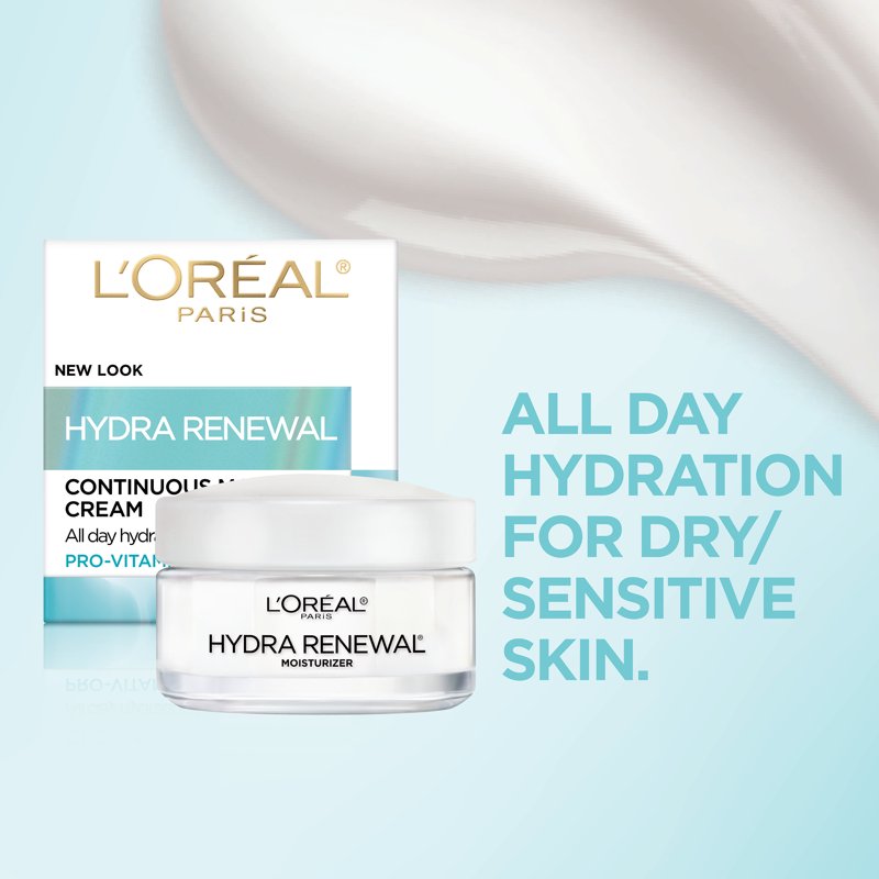 3 Pack Face Moisturizer for Dry Sensitive Skin - Hydrating Day & Night Cream