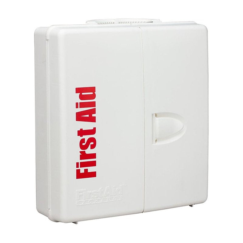 50-Person Commercial First Aid Kit with 245 Supplies in Plastic Case