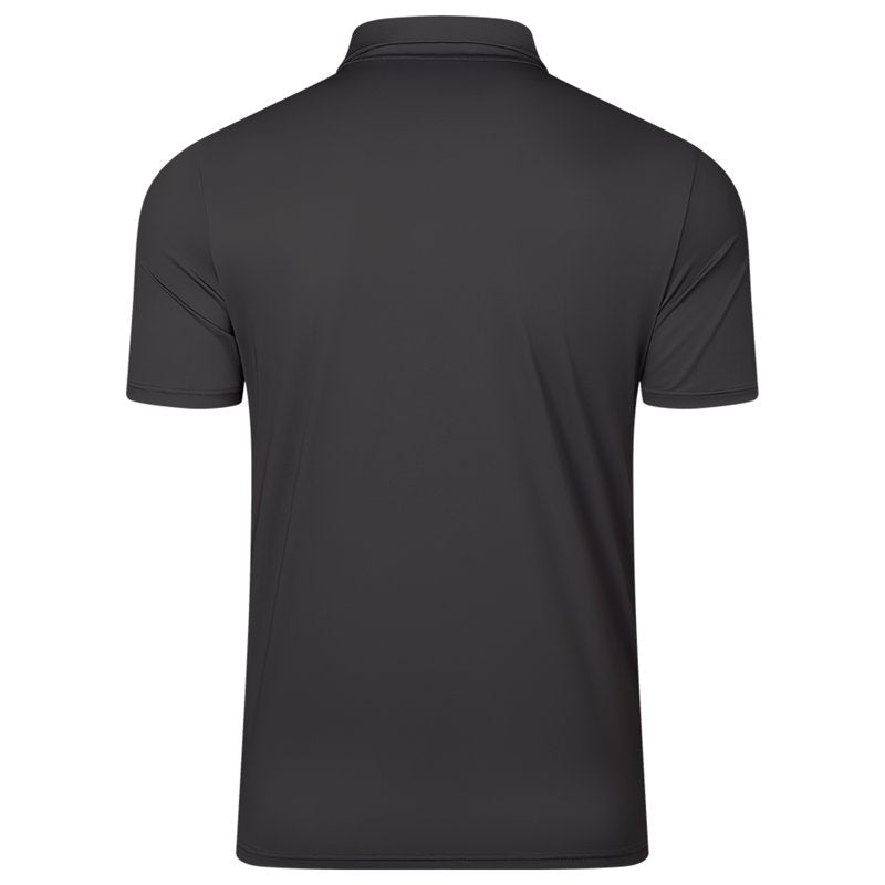 Mens Short Sleeve Polo Shirt - Breathable Collared Casual Top for Men