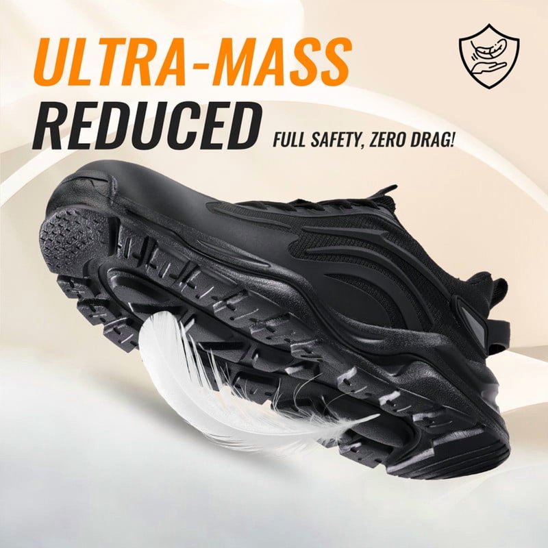 Lightweight Steel Toe Work Sneakers for Men & Women Safety Shoes