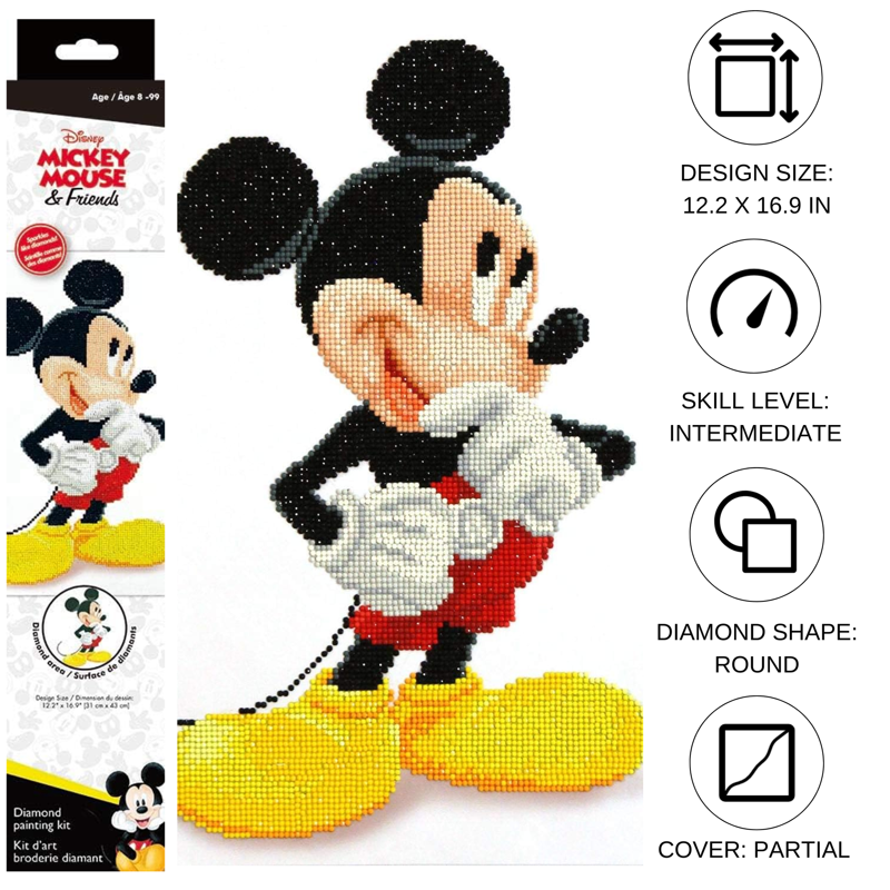 Intermediate Diamond Painting Kit for Characters - Multiple Variants
