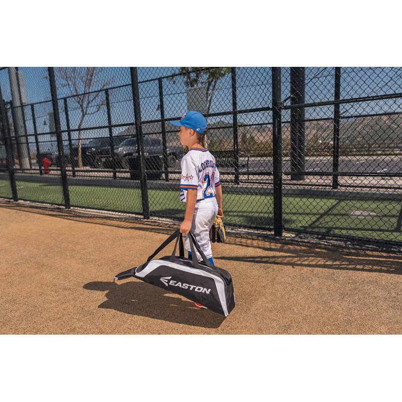 Youth Tball Tote Bag with Bat Compartments - Lightweight & Secure