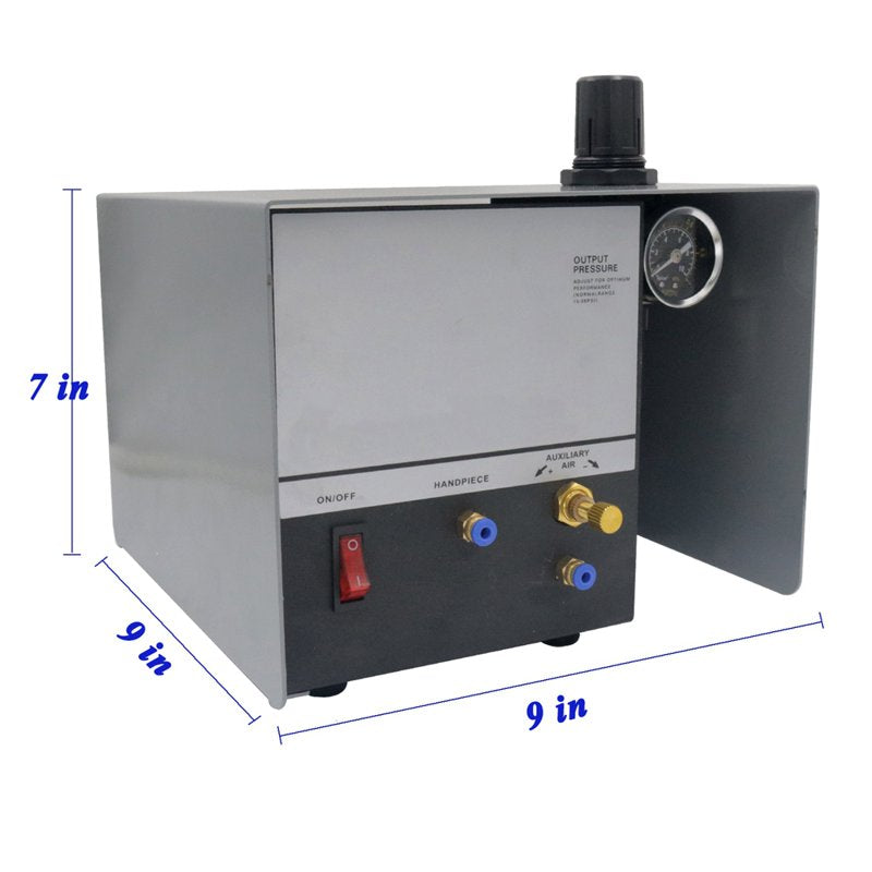 Jewelry Pneumatic Engraving Machine with Adjustable Speed 1400 RPM - Portable Hand Tool for Crafts