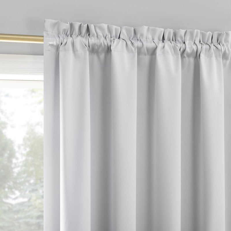 Blackout Curtain Panel - Thermal Insulated, Rod Pocket, 52x84 Inches