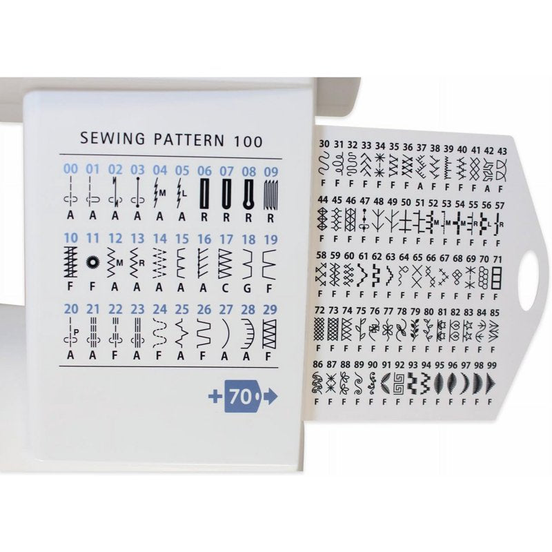 Computerized Sewing Machine with 100 Stitches for Beginners and Crafts