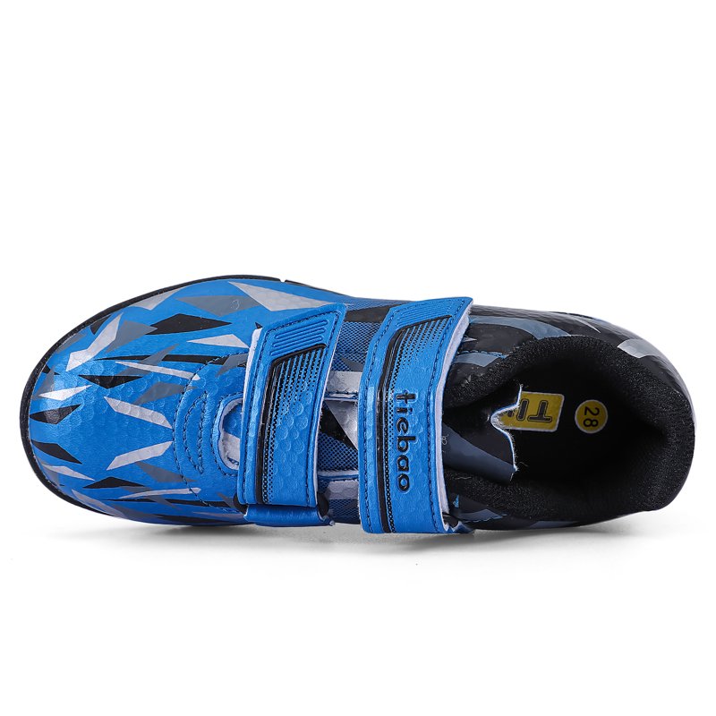 Toddler Soccer Cleats - Outdoor Football Shoes for Kids 9 Toddler Blue