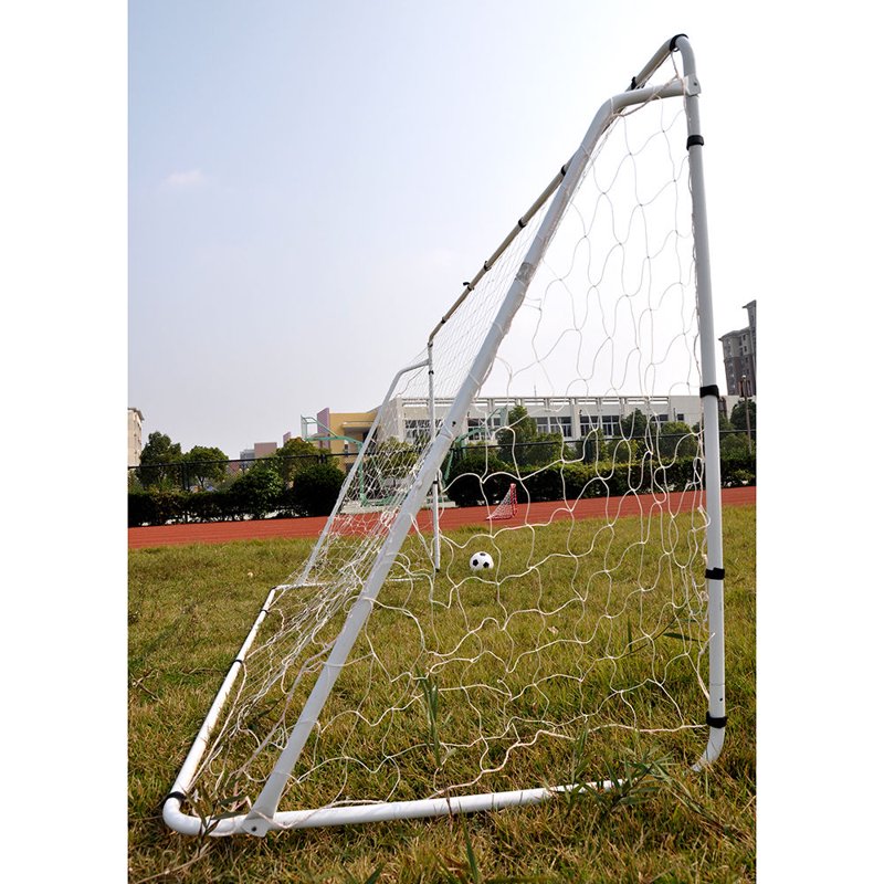 Portable 12ft x 6ft Soccer Goal – Powder Coated Steel, Backyard Training Net