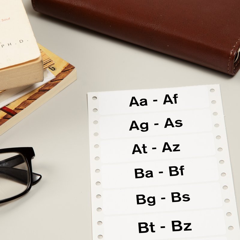 Large Quantity White Address Labels for Dot Matrix & Continuous Feed Printers