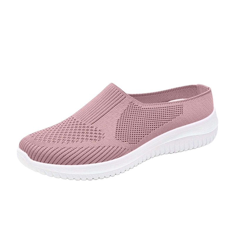 Women's Breathable Mesh Orthopedic Slip-On Loafers - Wide Width, Non-Slip Support Shoes