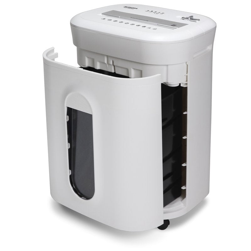 Heavy Duty Crosscut Paper Shredder 15-Sheet with 60 Min Run Time and 6-Gallon Basket