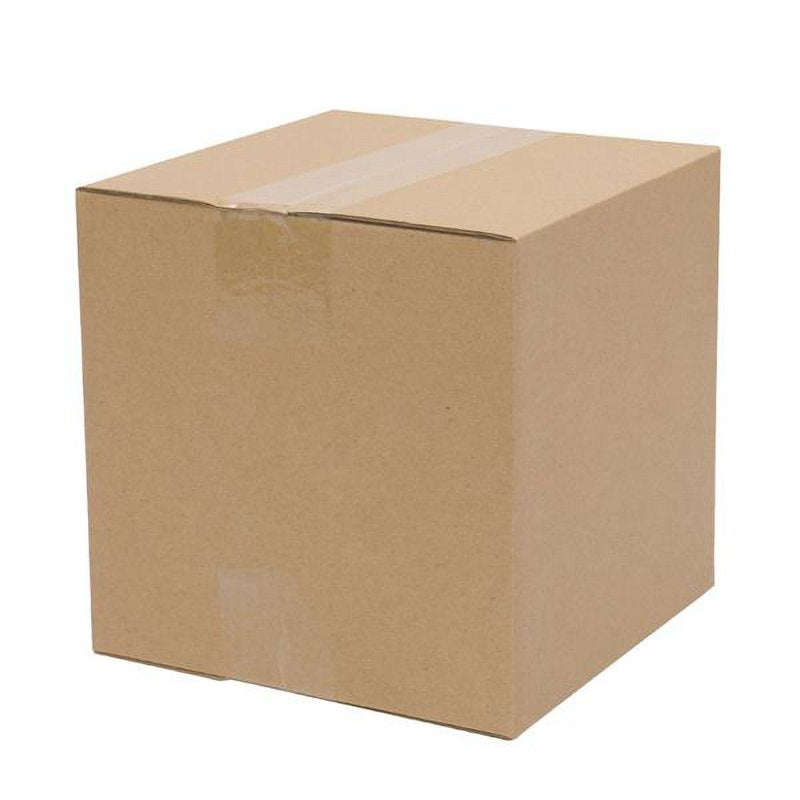 6x6x6 Inch Yellow Corrugated Shipping & Storage Boxes - Bulk Pack of 100