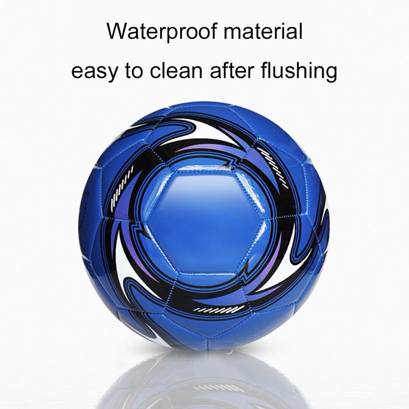 Standard Size 5 Soccer Ball - 21.5cm, Leakproof, Wear-Resistant, Red Variation