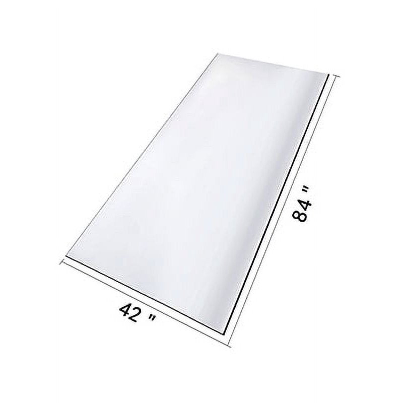 Clear PVC Table Protector for Dining, Desk & End Tables – 42x84 Inches