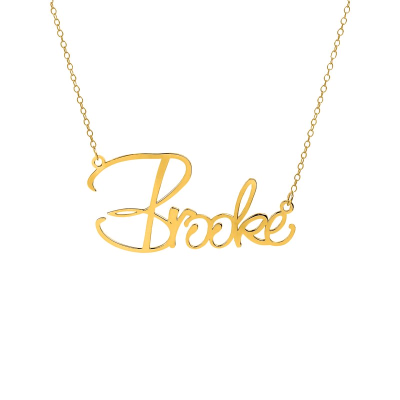 Personalized Name Necklace - Custom Engagement & Gift Jewelry for Women