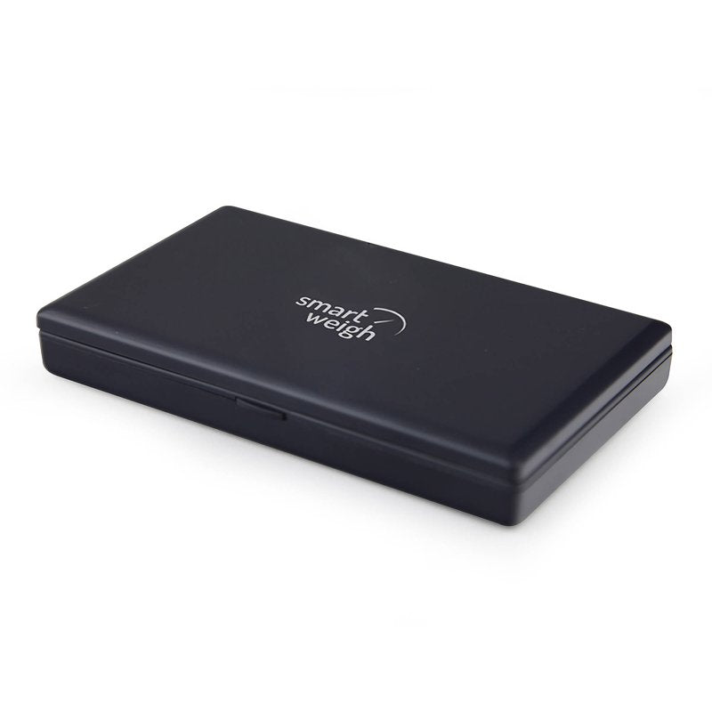 Digital Pocket Scale 1000g x 0.1g Black Portable Jewelry Weighing Scale