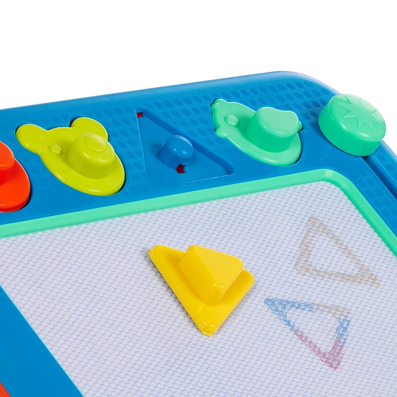 Magnetic Drawing Board for Kids with Color Reveal and Stamps - Toddler Art Toy