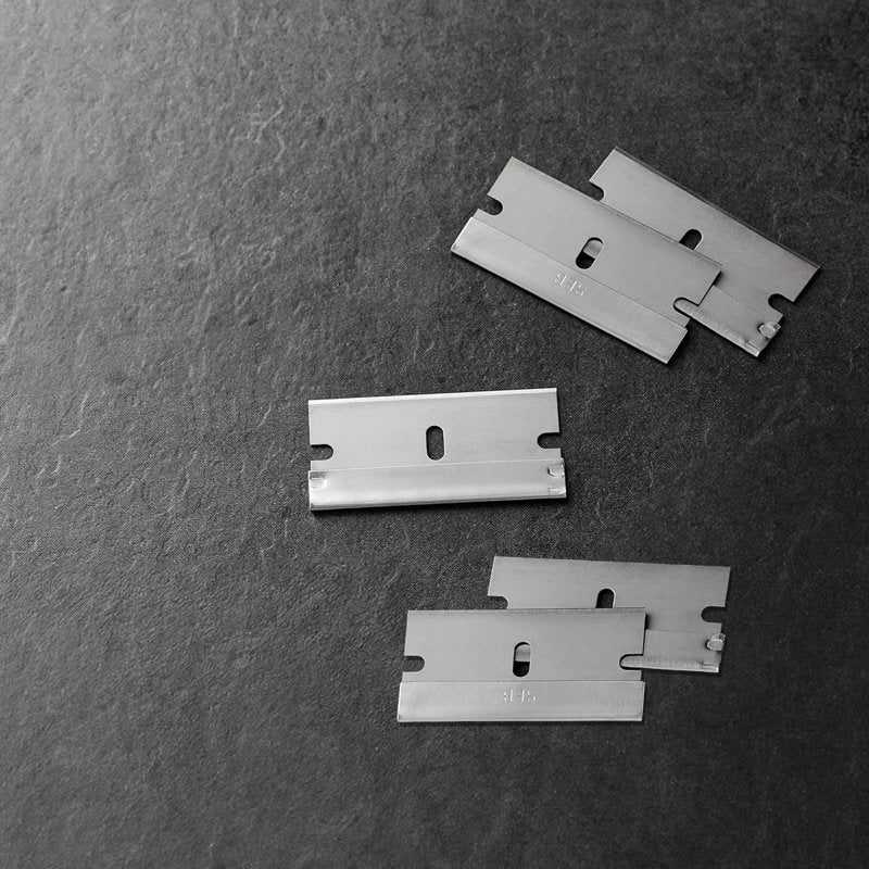 Single Edge Razor Blades - 10 Pack for Cutting & Scraping Tasks