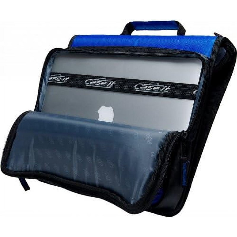 Universal Zipper Binder with Laptop Pocket - 2 Inch Capacity, 400 Pages, Padded Tech Storage