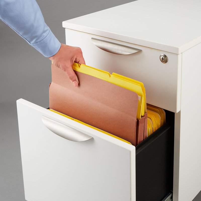 Letter Size Expanding File Pockets 3.5-Inch Capacity Brown 25-Pack