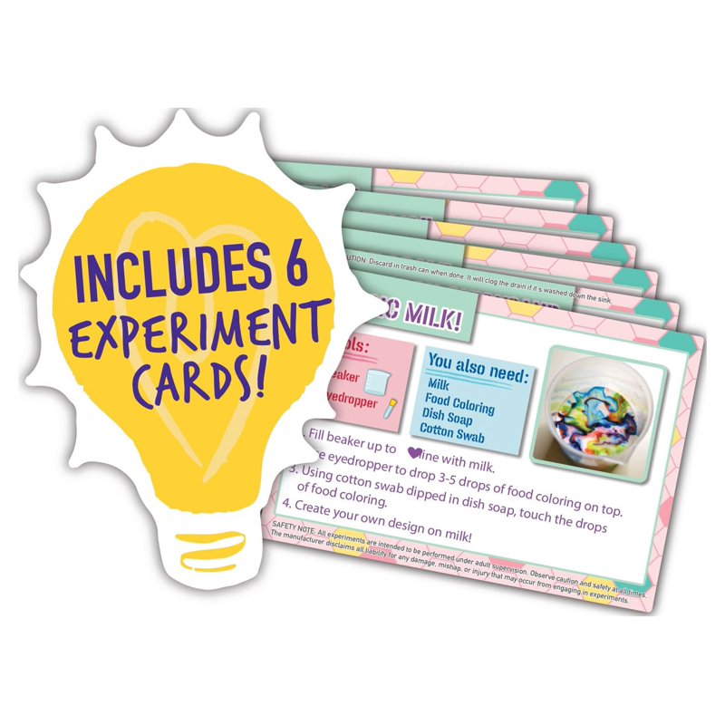 Kids STEM Science Lab Set - Portable On-The-Go Playset with 21 Pieces