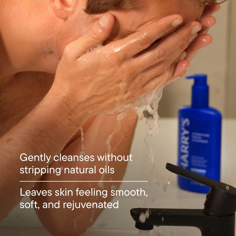 Men's Hydrating Facial Cleanser - Deep Cleansing & Moisturizing, 9 fl oz