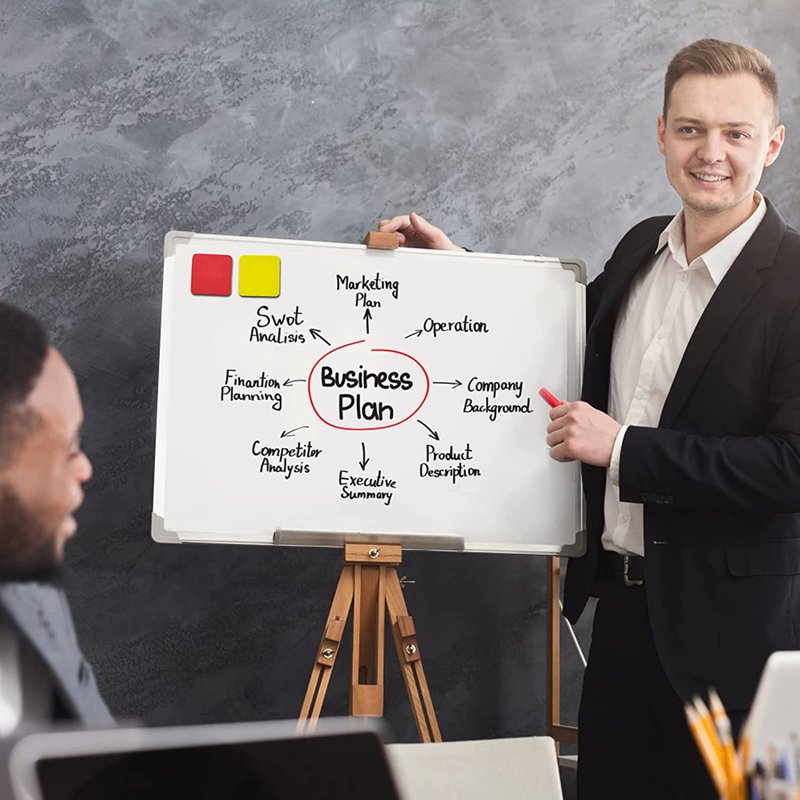 Magnetic Whiteboard Erasers Set - Washable & Reusable for Dry Erase Boards