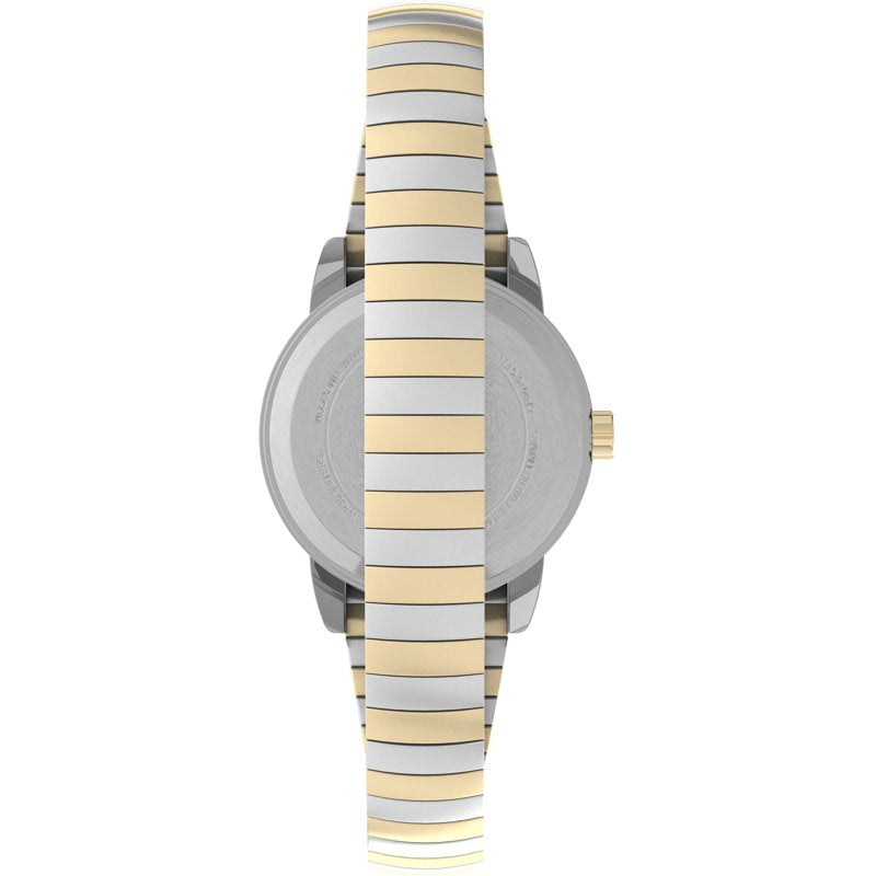 Women's Two Tone Watch Band - Easy Reader Expansion Strap