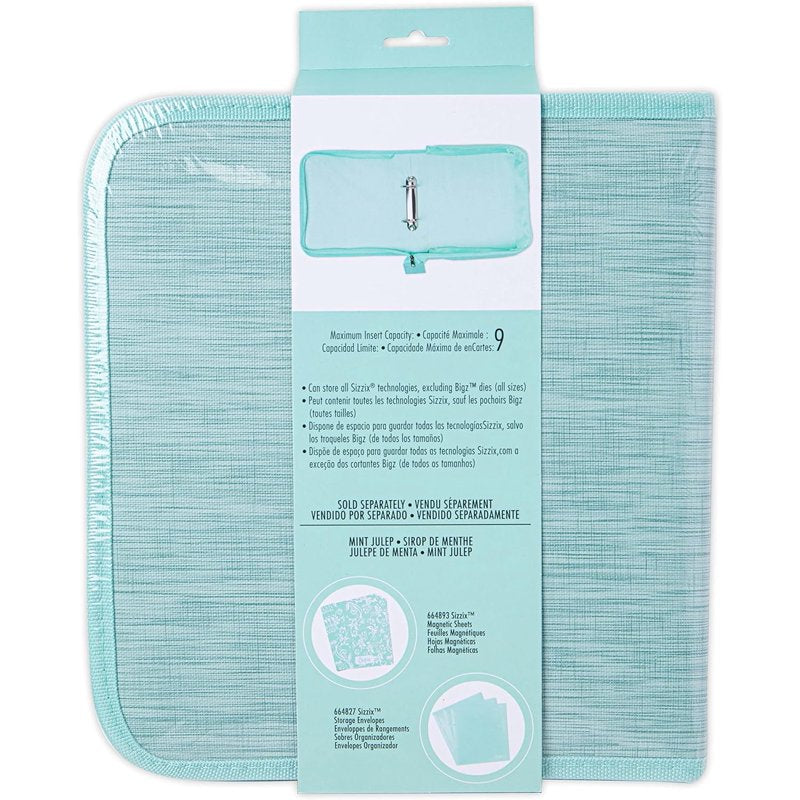 Sizzix Framelits & Thinlits Storage D-Ring Binder - Craft Organizer