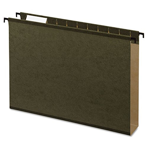 Pendaflex Green Poly Laminate Hanging File Folders 2 Inch Expansion 20 Pack