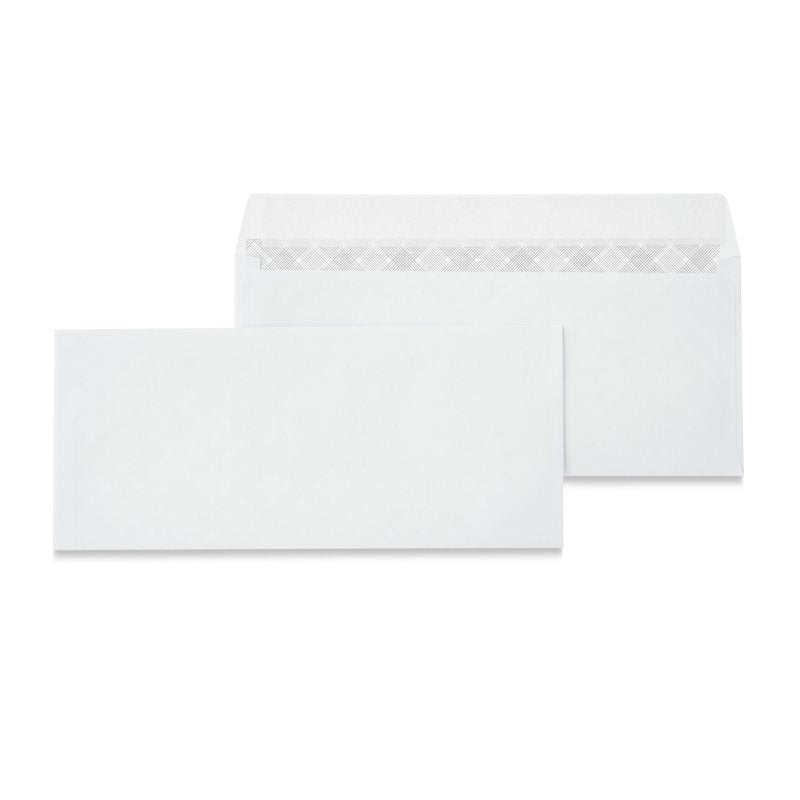 Privacy Tint Peel and Stick Envelopes - White, 4.13 x 9.5 inches, Pack of 500