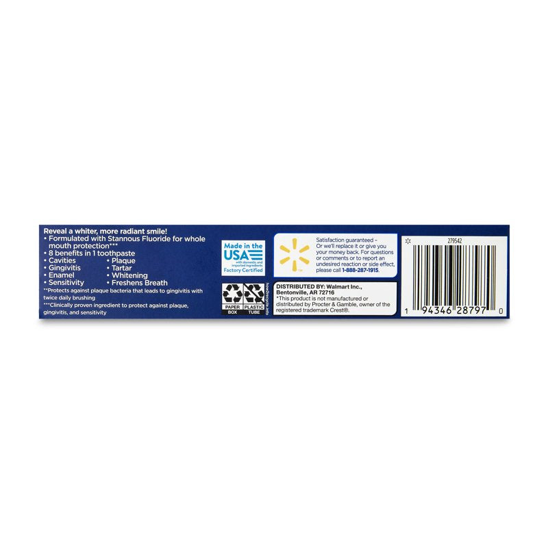 Whole Mouth Protection Toothpaste Deep Clean Mint 5.1 oz - Pack of 12