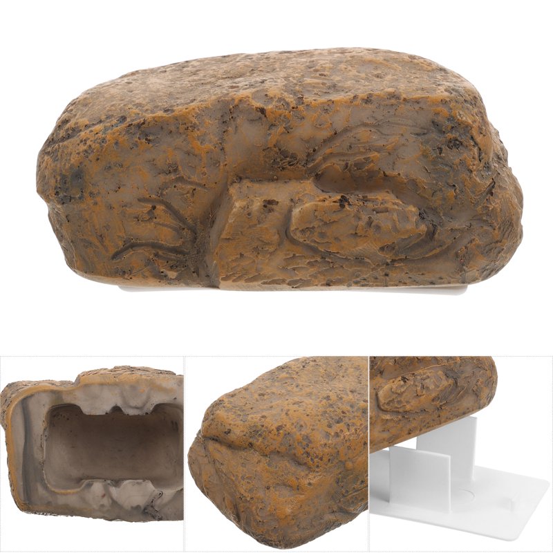 Simulated Stone Hidden Key Hider Safe for Outdoor Garden Keys and Small Items