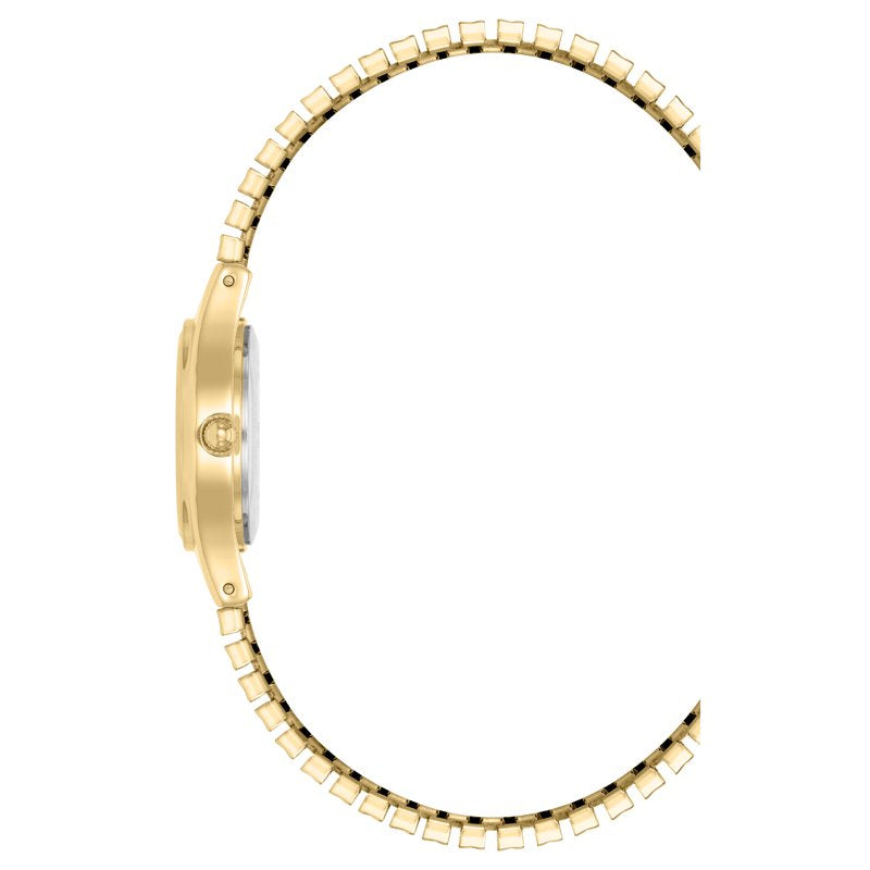 Women's Gold-Tone Expansion Band Wristwatch - Classic Analog Timepiece
