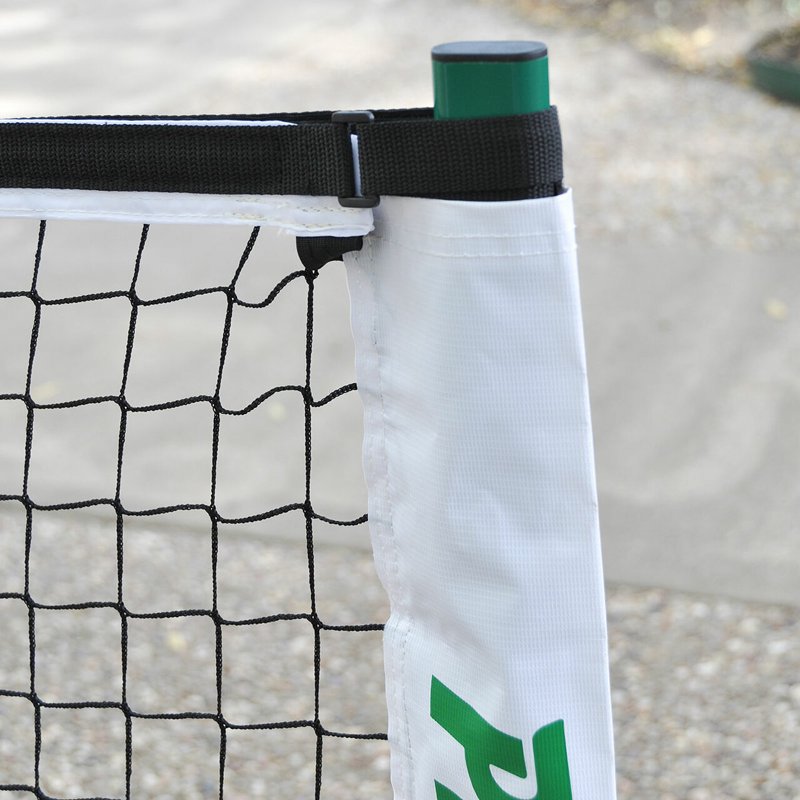 Portable Steel Oval Tube Pickleball Net with Carry Bag - Quick Setup, Official Size