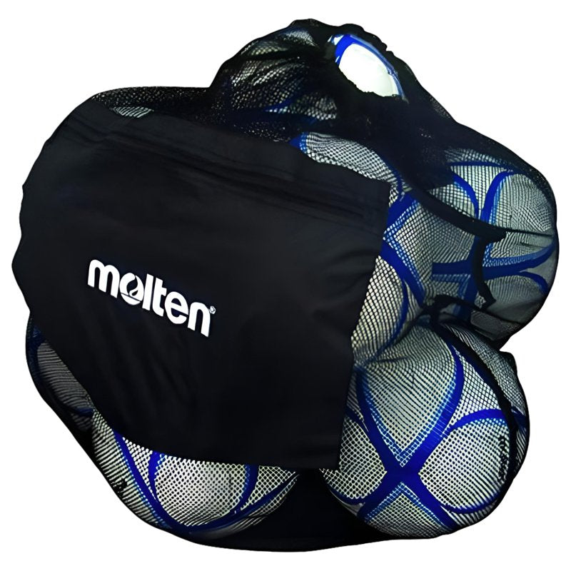 Steel-Frame Volleyball Cart with Cover and Carry Bag, Holds 36 Balls