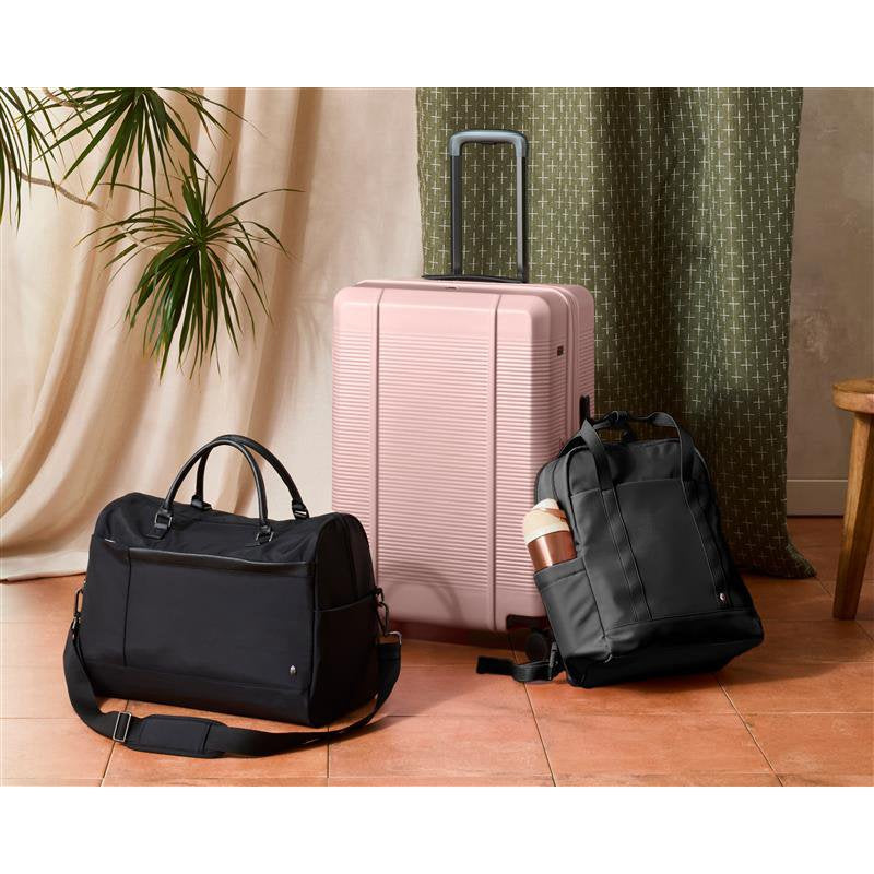 Convertible Travel Backpack Tote with Laptop Sleeve - 16-Inch Nylon