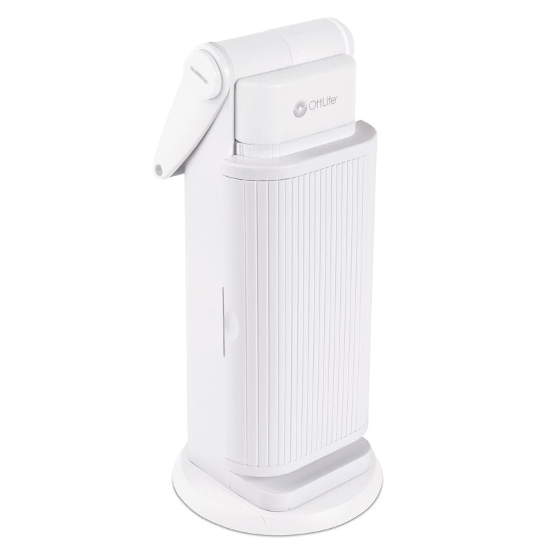 OttLite Magnifier Task Lamp with Swivel Base and LED Light - White