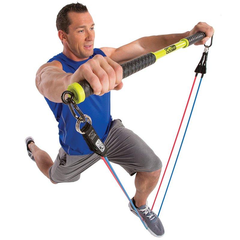 Resistance Exercise Bands Kit with Workout Guide and Accessories