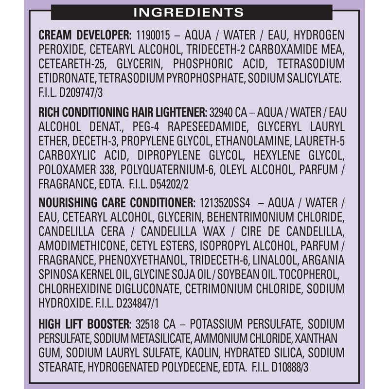 Permanent Hair Dye - Fade Resistant, Rich Color & Shine, 384 Light Golden Blonde