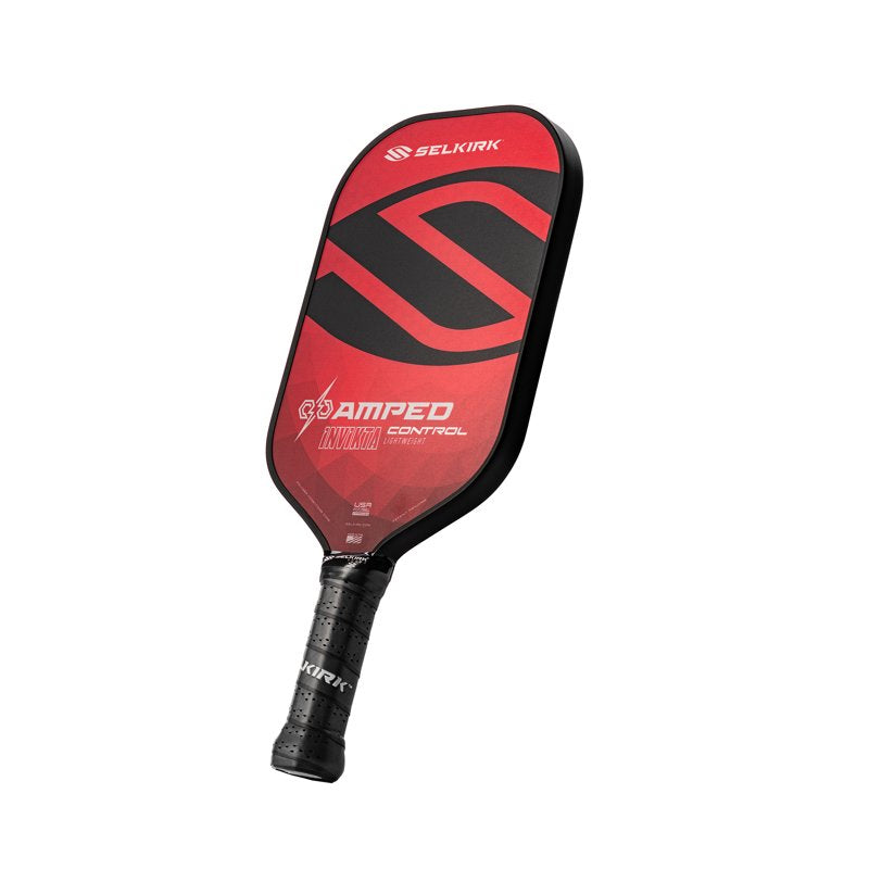 Selkirk Amped Control Pickleball Paddle - Red, Lightweight, USAPA Approved
