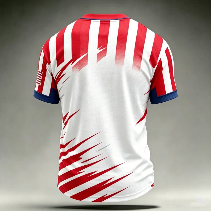 USA Soccer Jersey 2026 Crewneck Short Sleeve - White XL - Fan Team Top