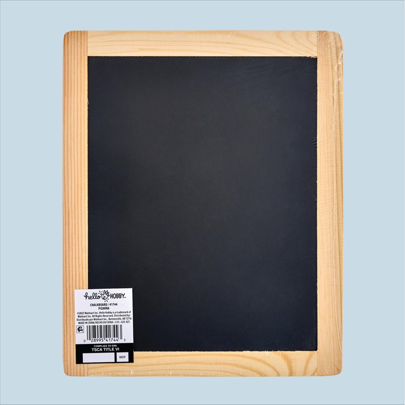 Double-Sided Framed Chalkboard - 8.5 x 10.5 Inches Classroom & Office Display